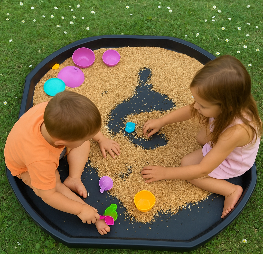 Élmény minden érzéknek – homok, víz, építőkockák és kreatív kalandok!